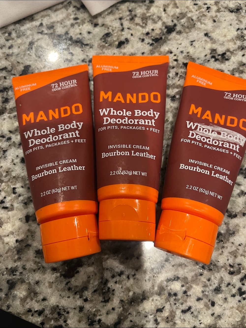 Whole Body Deodorant Invisible Cream - Bourbon Leather (2.2 oz)